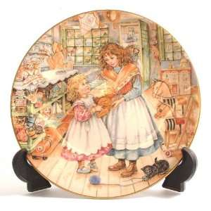   NSPCC Christmas Plate 1990 A Gift of Love Kate Aldous