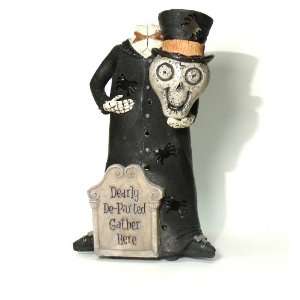   Incredible Mr Bones Dearly Departed Halloween Figurine
