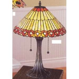  Paul Sahlin Peacock Lamp #1276