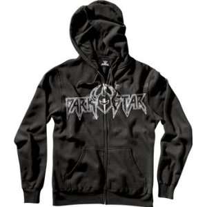  Darkstar Decay Zip Hooded Sweatshirt [Large] Black Sports 