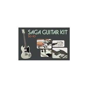    Built SG Style Electric Guitar Kit from SAGA Musical Instruments