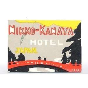  Nikko Kanaya Hotel Japan Luggage Baggage Label Everything 