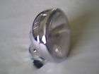 MOTORCYCLE UNIVERSAL HEADLIGHT CAFE RACER CHROME NEW