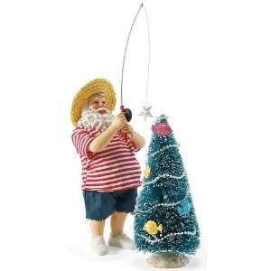  *One Fish, Two Fish* Santa Decorates a Beach Tree 
