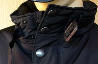 BURBERRY BRIT New Mens Black Puffer Jacket Coat sz M  
