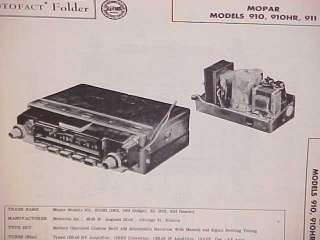 1956 DODGE ROYAL DESOTO PACE CAR RADIO SERVICE MANUAL  
