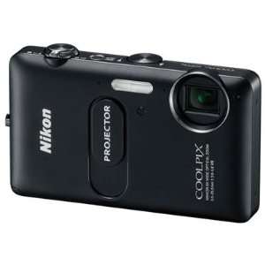  Coolpix S1200pj Digital Camera with Built in Projector 