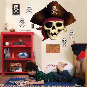   Party By Party Destination Pirates Giant Wall Decals 