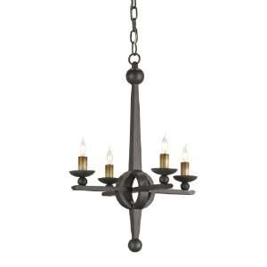  Currey and Company 9127 Gerrard   Four Light Chandelier 