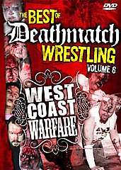 Best of Deathmatch Wrestling Vol. 6 West Coast Warfare DVD, 2007 