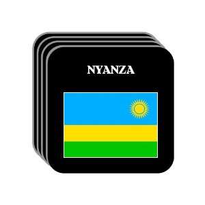  Rwanda   NYANZA Set of 4 Mini Mousepad Coasters 