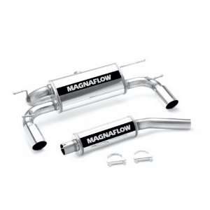   16668 Stainless Steel 2.5 Dual Cat Back Exhaust System Automotive