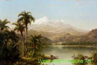 Magdalena River Frederic Church repro oil painting  