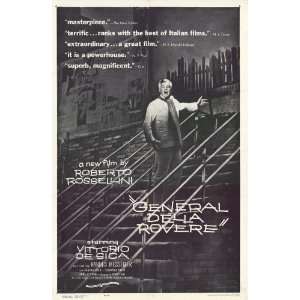  General Della Rovere Movie Poster (11 x 17 Inches   28cm x 