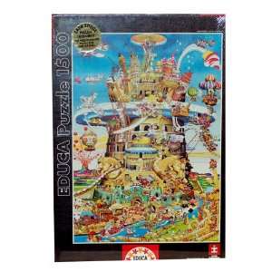  Educa The Tower of Babel 1500 Jigsaw Puzzle Toys & Games