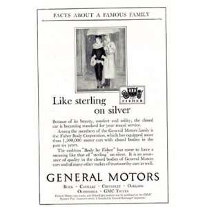  Print Ad 1925 General Motors General Motors Books