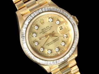   date automatic waterproof sweep seconds crown rolex twinlock gold