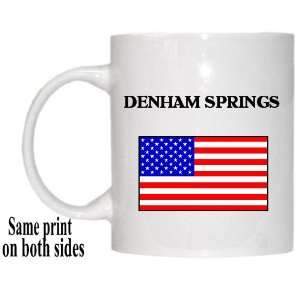  US Flag   Denham Springs, Louisiana (LA) Mug Everything 