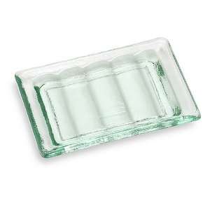 Primal Elements Glass Soap Dish, Glass, 6 Ounce Cellophane  