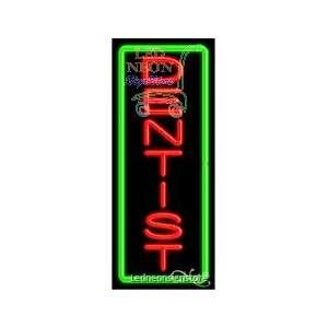  Dentist Neon Sign 13 inch tall x 32 inch wide x 3.5 inch 