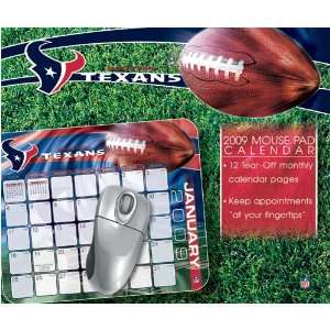  Houston Texans NFL Mouse Pad Calendars