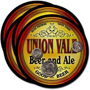  Union Vale, NY Beer & Ale Coasters   4pk 