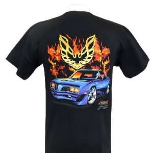  Pontiac Firebird Flame Large T shirt Automotive