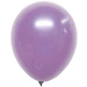  12 Lavender pearlized latex balloons Patio, Lawn 
