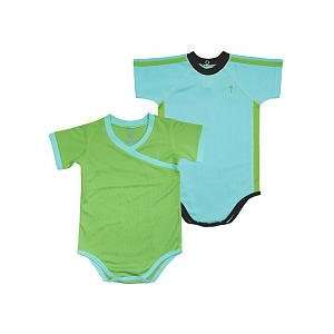 UV Bodysuit in Ocean and Leaf (2 Pack) Baby