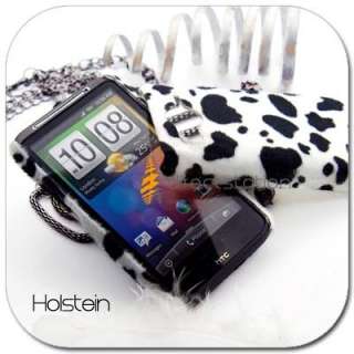 Holstein Velvet Skin Case Cover For HTC Desire HD A9191  