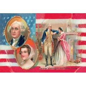  Exclusive By Buyenlarge George Washington and Martha 