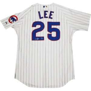  Derrek Lee Autographed Jersey  Details Chicago Cubs 