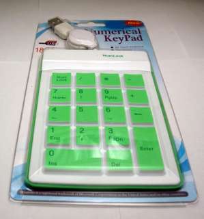 USB Number pad Numeric Keypad 18 Keys Numpad Keyboard  