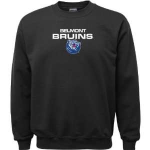  Belmont Bruins Black Youth Legend Crewneck Sweatshirt 
