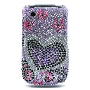  Silver with Black and Purple Heart Wave Hill Blackberry 