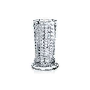 Celebrations by Mikasa Facets Crystal Hurricane Lamp with Candle 8.50 