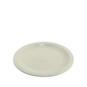 Narrow Rim White Ceramic Plate (07 1308)  Kitchen 