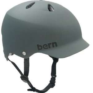  Bern Watts Matte Grey Medium Helmet Skate Helmets Sports 