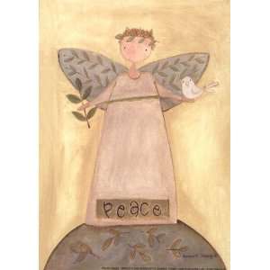    Peace Angel   Poster by Bernadette Deming (5x7)