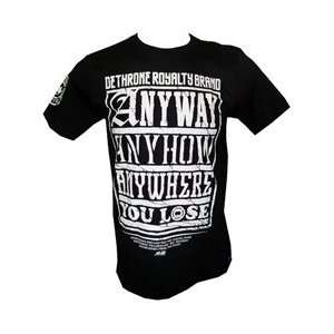  Dethrone Anyway Cracked T Shirt