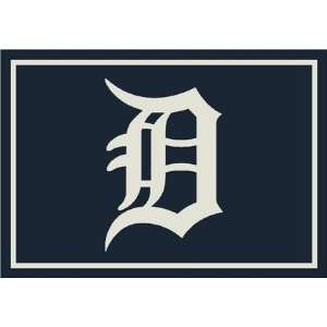  Detroit Tigers 5 4 x 7 8 Team Spirit Area Rug Sports 