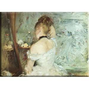   Toilette 30x22 Streched Canvas Art by Morisot, Berthe