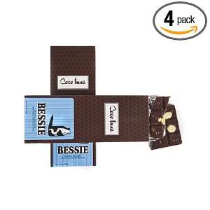 Coco Luxe confections Bessie Milk Chocolate Bar, 2.5 Ounce Boxes (Pack 