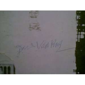  Van Ronk, Dave Folksinger 1963 LP Signed Autograph 