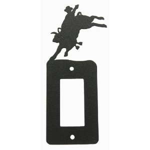 Bull Rider GFI Rocker Light Switch Plate Cover