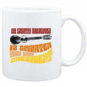 Mug White  My Lagotto Romagnolo is smarter than your president  Dogs