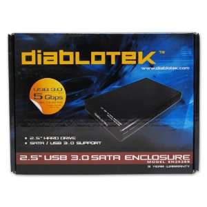  DiabloTek Deluxe USB 3.0 to 2.5 Inch SATA Hard Drive 