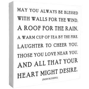  May You Always Be Blessed   Irish Blessing Canvas