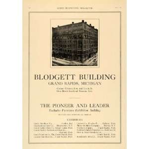  1918 Ad Blodgett Building Grand Rapids Furniture Show 