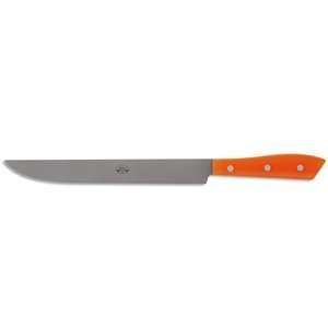 Compendio Slicing knife, Grey Blade, Orange Lucite Handle  